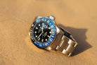 Ternos Professional Automatic 200m GMT Black Blue Diving Watch 16157145 GMT Davosa USA Official Distributor. Prices are Final. Tax & duties included.