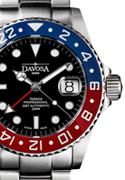 Ternos Professional Automatic 200m GMT Red Blue Diving Watch 16157160 GMT Davosa USA Official Distributor. Prices are Final. Tax & duties included.