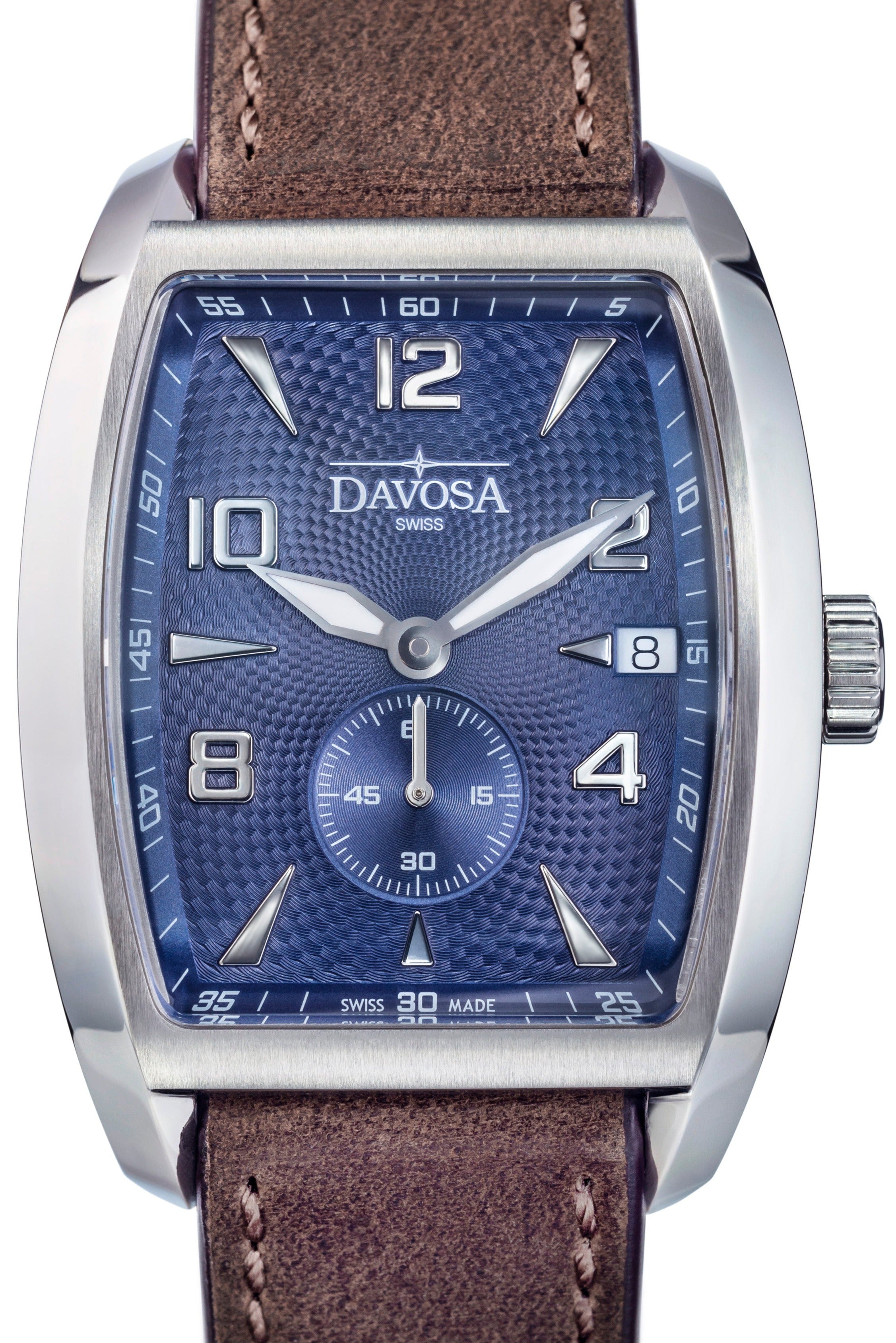 Evo 1908 Automatic Swiss-Made Blue Executive Watch 16157544 Executive Davosa USA Official Distributor. Prices are Final. Tax & duties included.