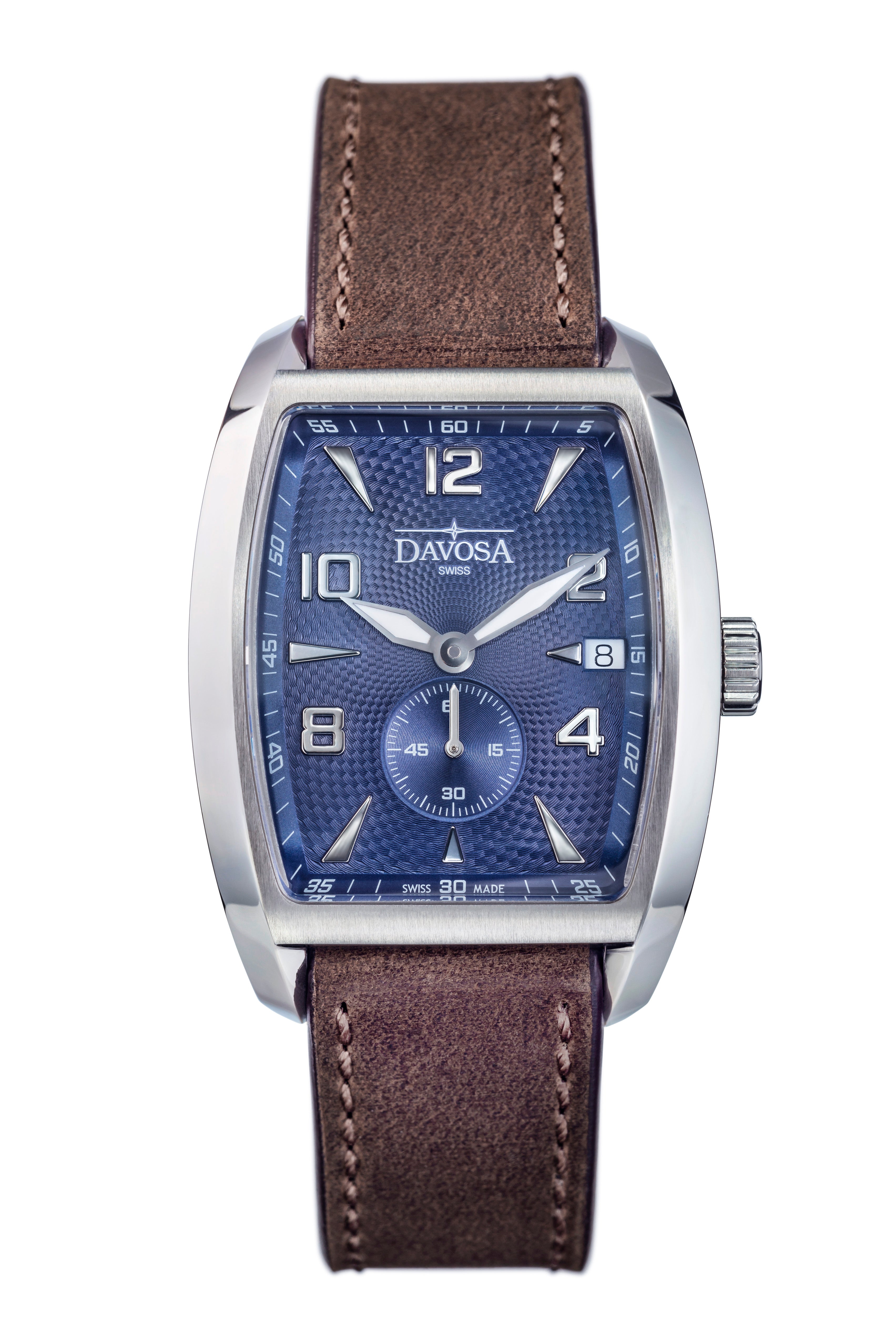 Evo 1908 Automatic Swiss-Made Blue Executive Watch 16157544 Executive Davosa USA Official Distributor. Prices are Final. Tax & duties included.
