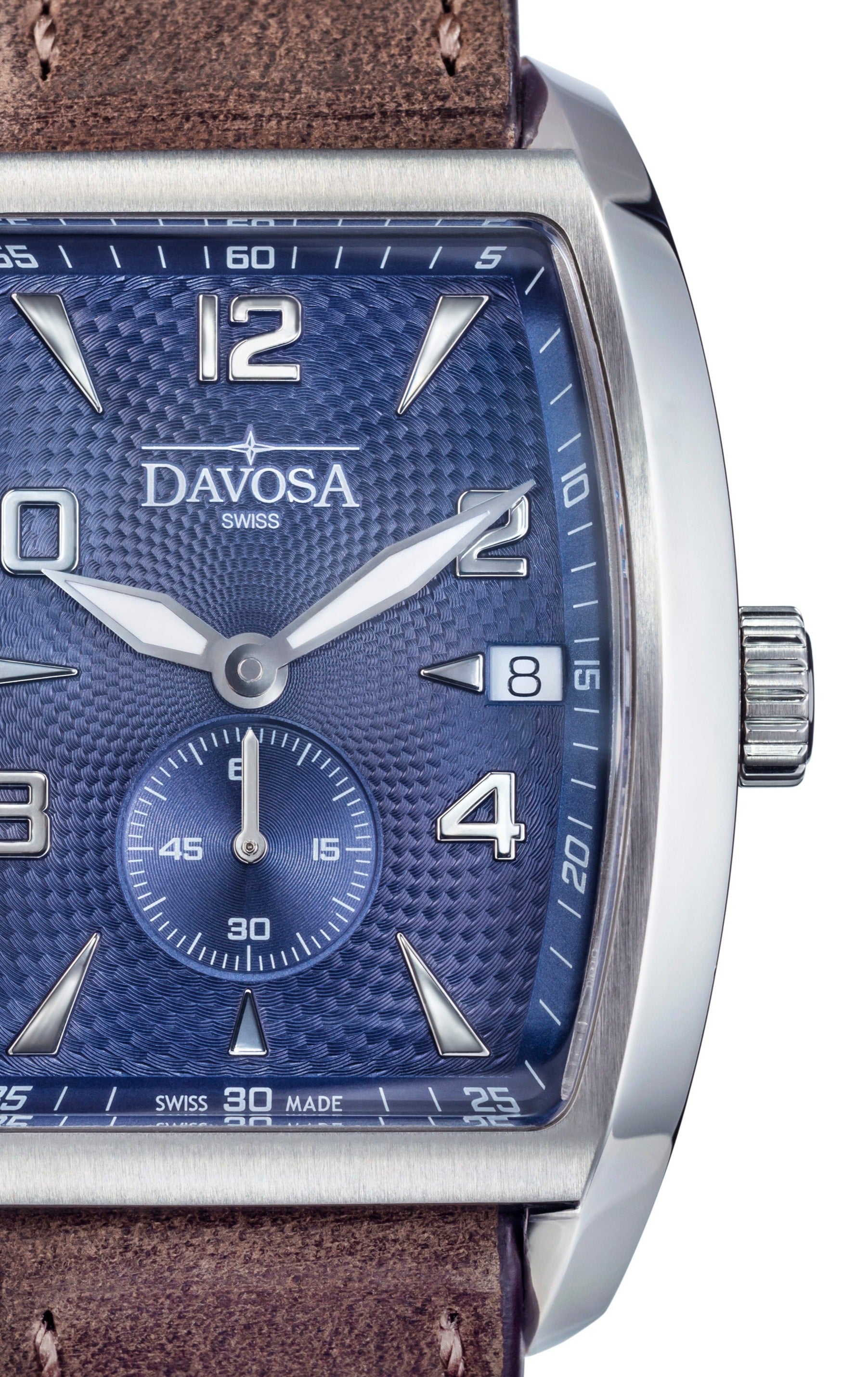 Evo 1908 Automatic Swiss-Made Blue Executive Watch 16157544 Executive Davosa USA Official Distributor. Prices are Final. Tax & duties included.
