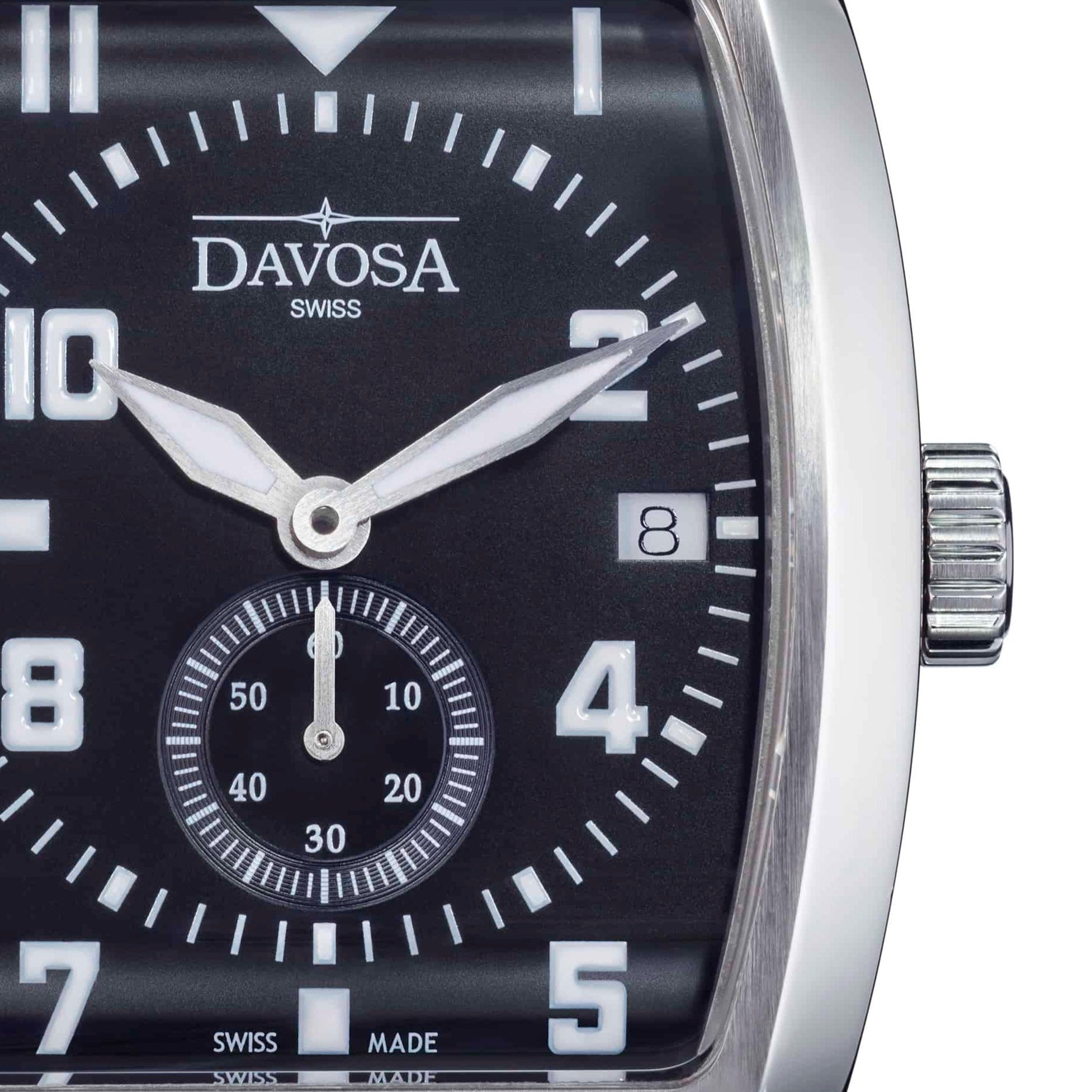 Evo 1908 Automatic Swiss-Made Black Executive Watch 16157556 Executive Davosa USA Official Distributor. Prices are Final. Tax & duties included.
