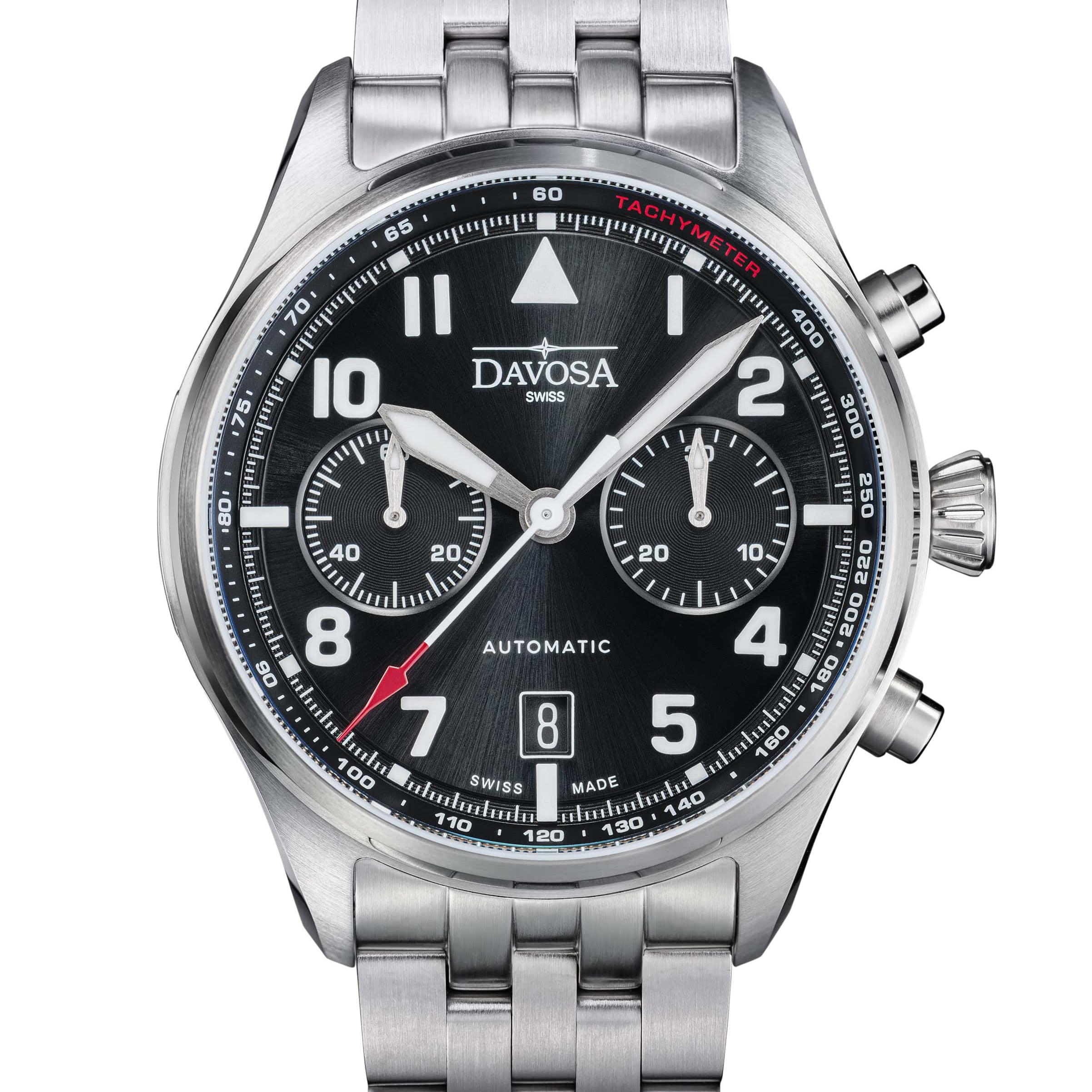 Newton Pilot Chronograph | Limited Edition - 300 units | 161.578.50 Pilot Davosa USA Official Distributor. Prices are Final. Tax & duties included.