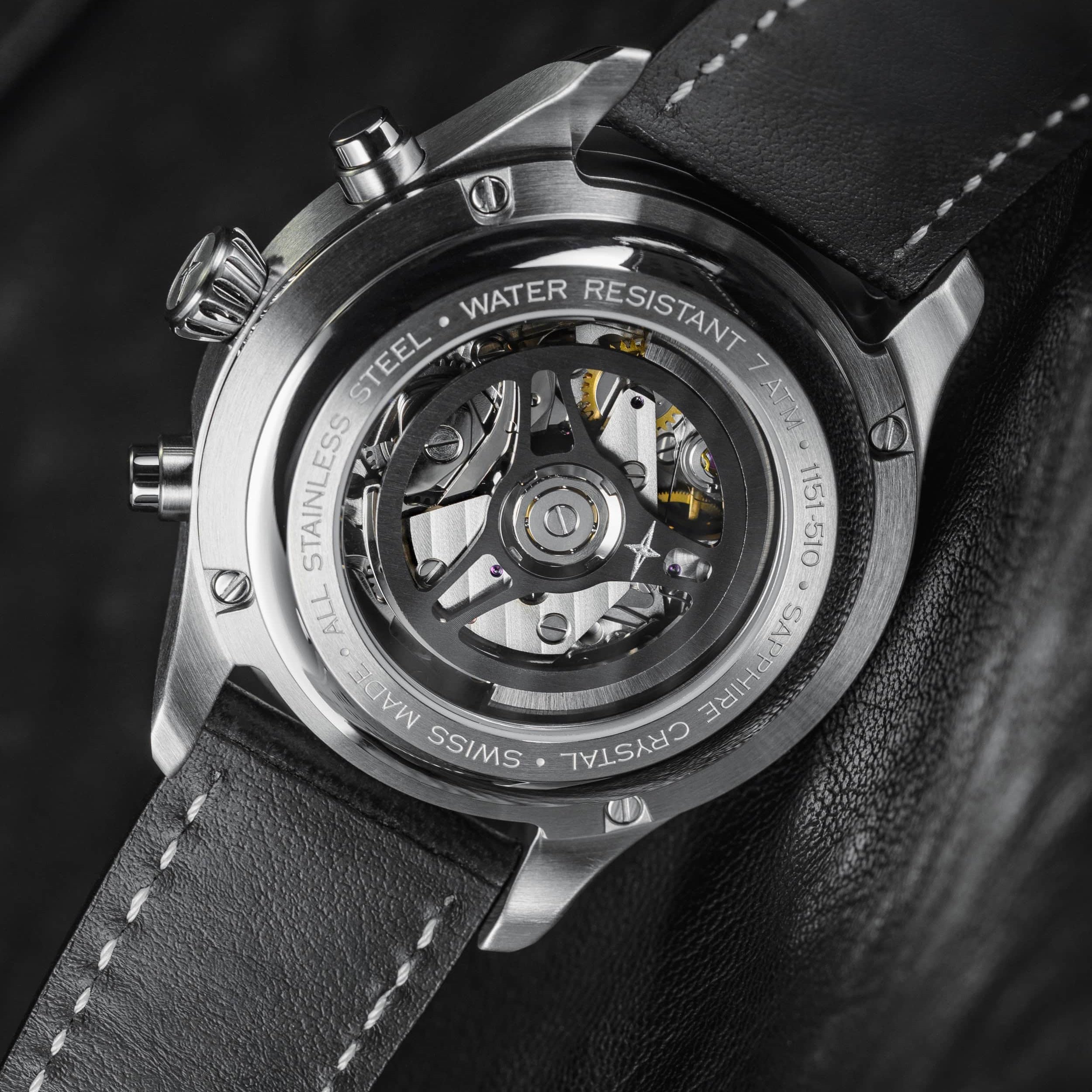 Newton Pilot Chronograph | Limited Edition - 300 units | 161.578.55 Pilot Davosa USA Official Distributor. Prices are Final. Tax & duties included.