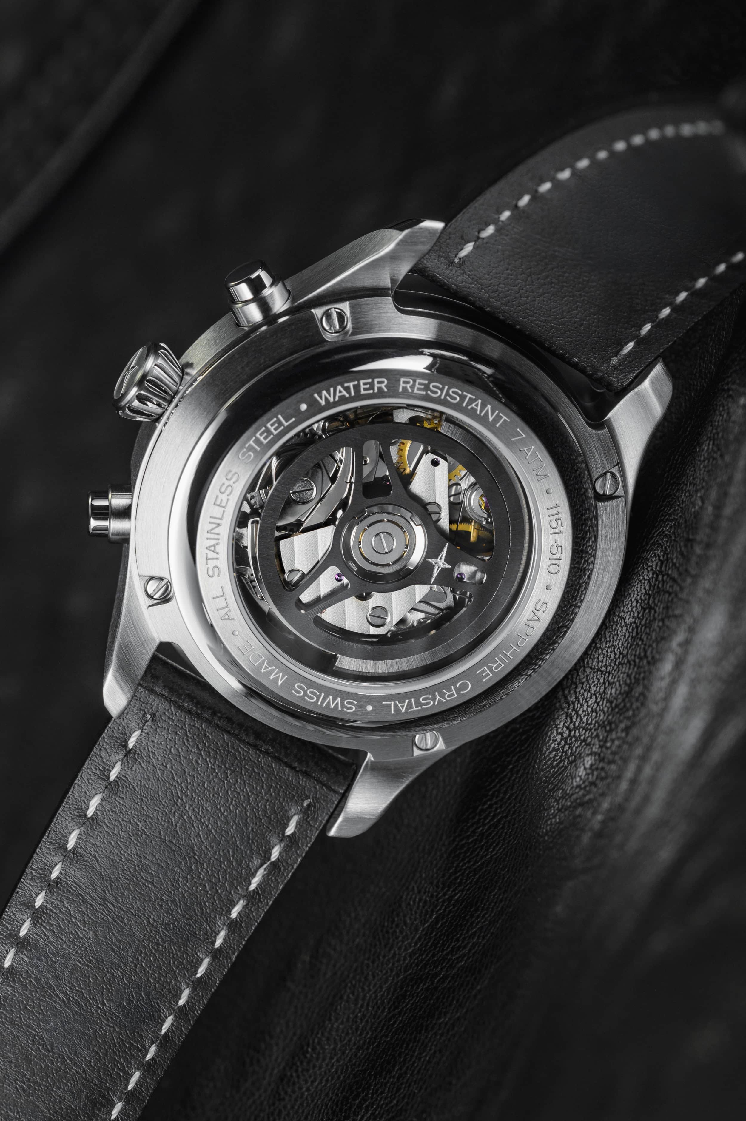 Newton Pilot Chronograph | Limited Edition - 300 units | 161.578.55 Pilot Davosa USA Official Distributor. Prices are Final. Tax & duties included.