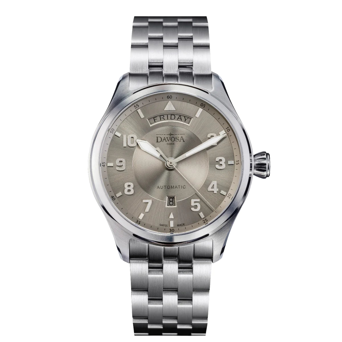 Newton Day-Date Automatic 44mm Blue Pilot Watch 16158540 Pilot Davosa USA Official Distributor. Prices are Final. Tax & duties included.