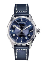 Newton Day-Date Automatic 44mm Blue Blue Pilot Watch 16158545 Pilot Davosa USA Official Distributor. Prices are Final. Tax & duties included.