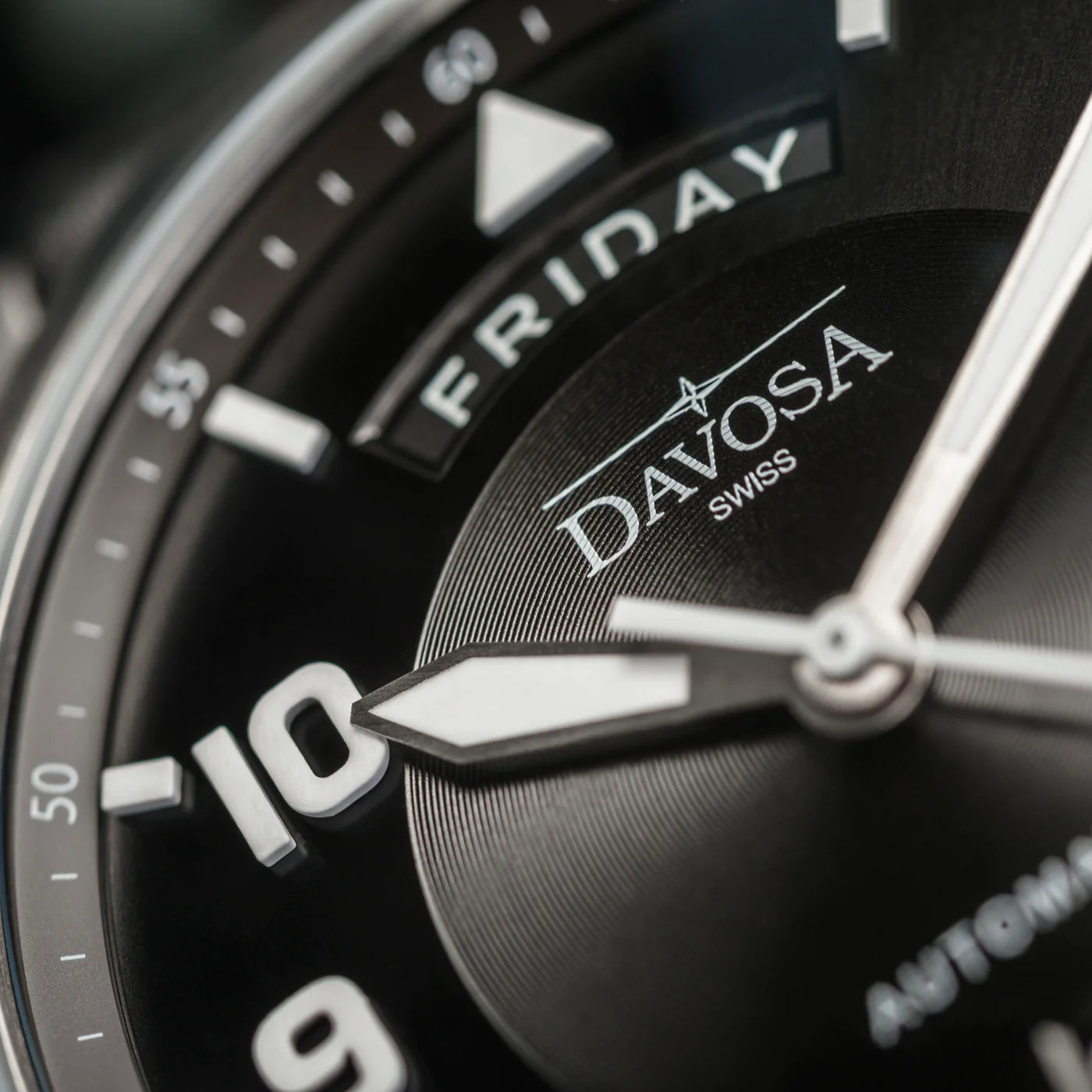 Newton Day-Date Automatic 44mm Black Pilot Watch 16158550 Pilot Davosa USA Official Distributor. Prices are Final. Tax & duties included.