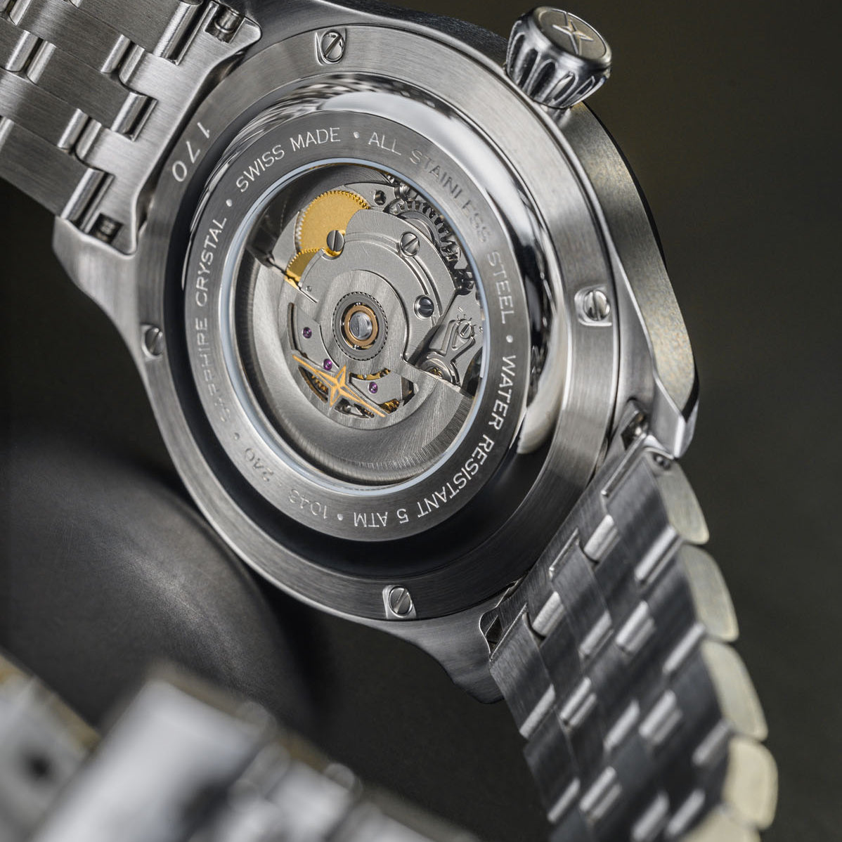 Newton Automatic Speedometer Grey Pilot Racing Watch 16158720 Performance Davosa USA Official Distributor. Prices are Final. Tax & duties included.