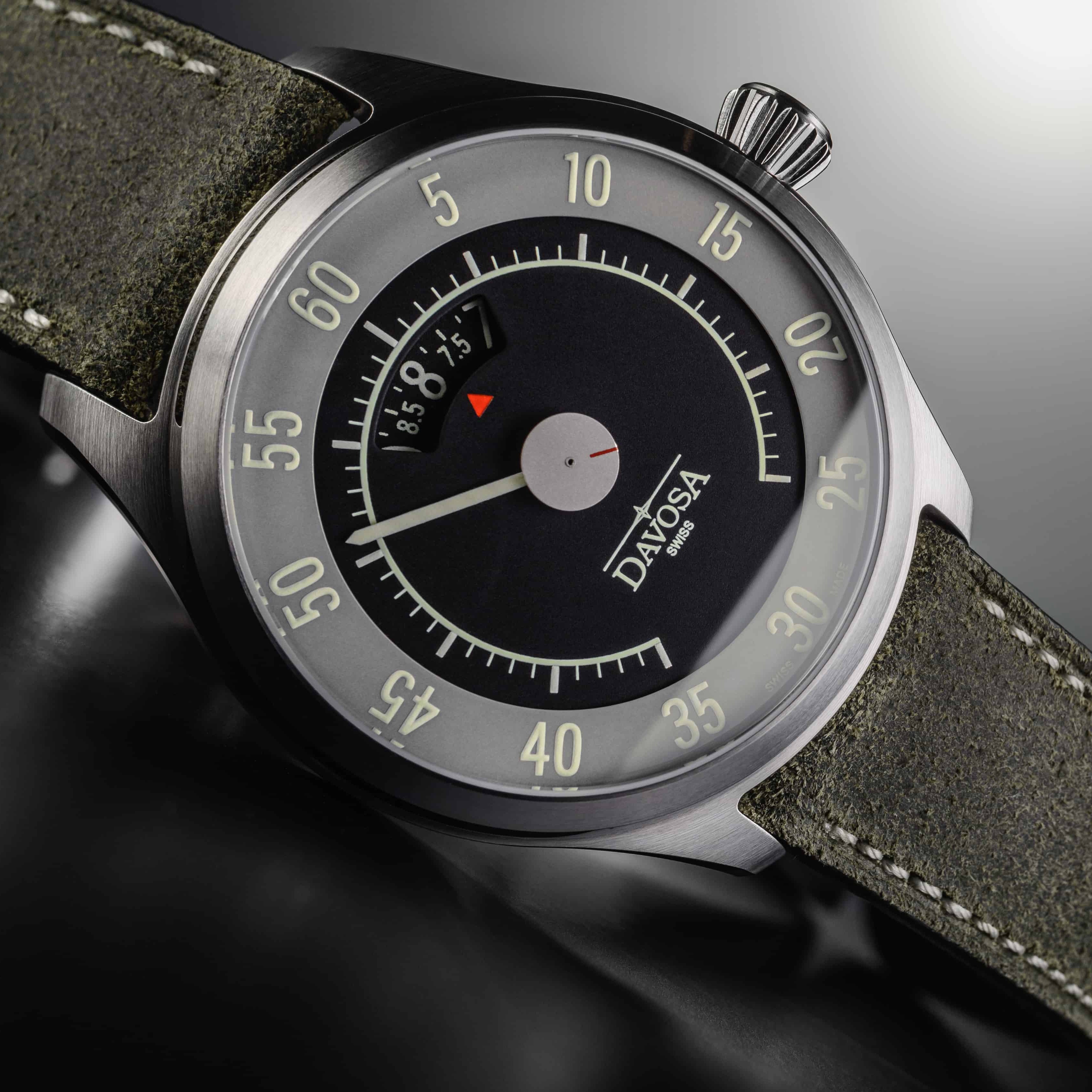 Newton Automatic Speedometer Gray Gray Pilot Racing Watch 16158725 Pilot Davosa USA Official Distributor. Prices are Final. Tax & duties included.