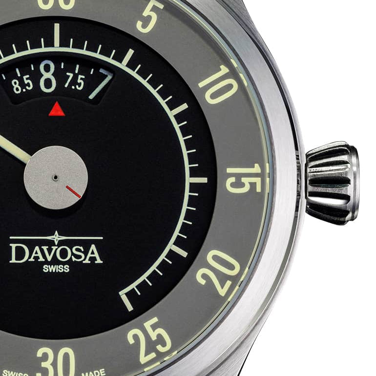 Newton Automatic Speedometer Gray Gray Pilot Racing Watch 16158725 Pilot Davosa USA Official Distributor. Prices are Final. Tax & duties included.