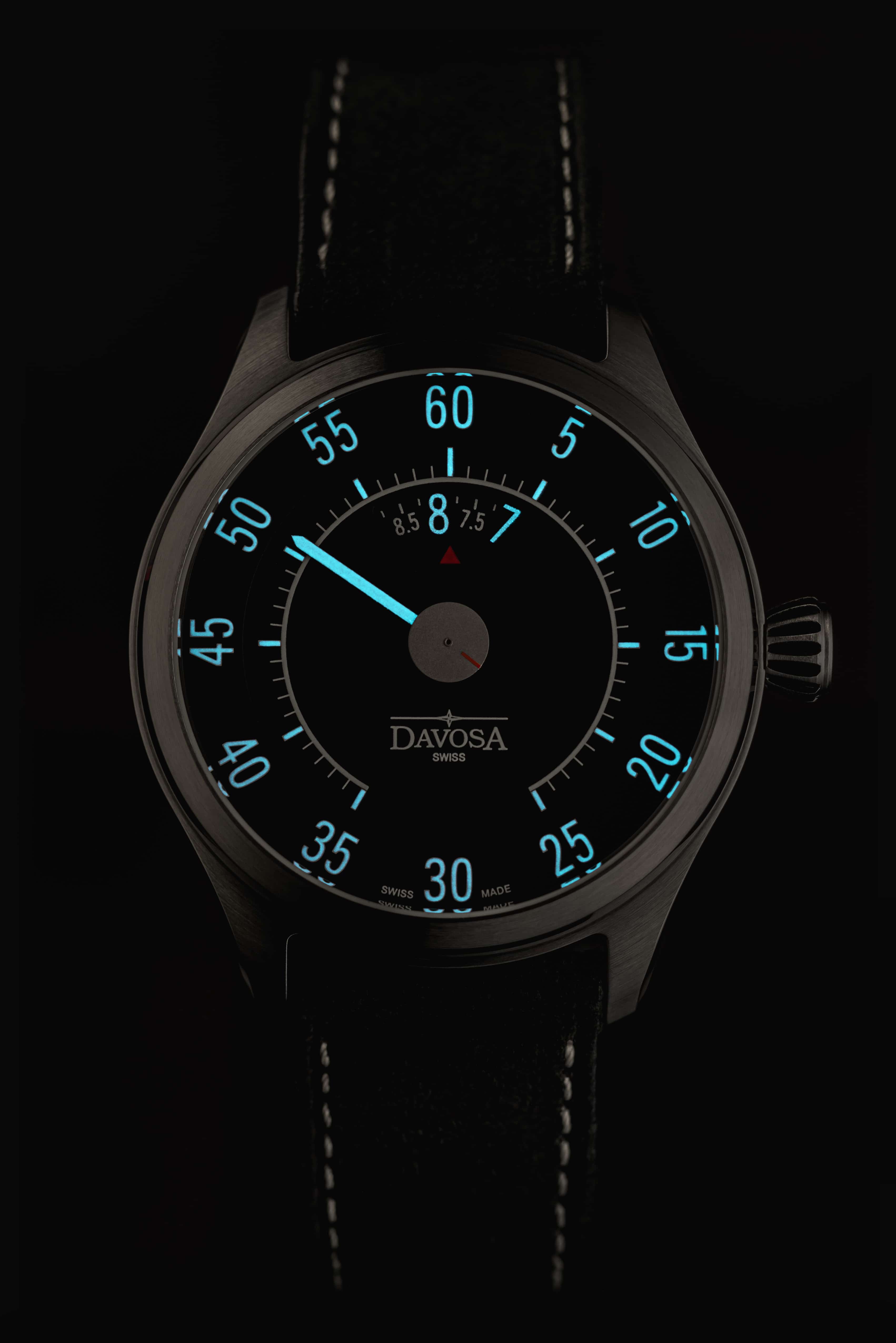 Newton Automatic Speedometer Black Pilot Racing Watch 16158750 Performance Davosa USA Official Distributor. Prices are Final. Tax & duties included.