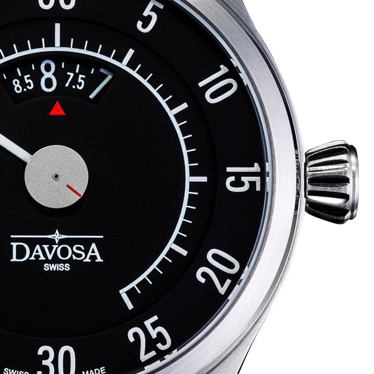 Newton Automatic Speedometer Black Pilot Racing Watch 16158750 Performance Davosa USA Official Distributor. Prices are Final. Tax & duties included.