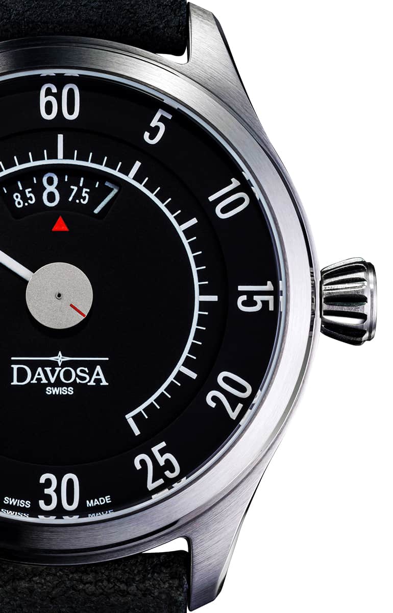 Newton Automatic Speedometer Black Pilot Racing Watch 16158750 Performance Davosa USA Official Distributor. Prices are Final. Tax & duties included.