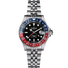 Ternos Ceramic Automatic GMT Swiss-Made Diving Watch PentaLink Bracelet GMT Davosa USA Official Distributor. Prices are Final. Tax & duties included.