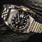 Ternos Ceramic Automatic GMT Black Gold Diving Watch 16159105 GMT Davosa USA Official Distributor. Prices are Final. Tax & duties included.