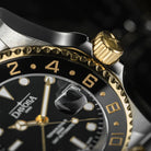 Ternos Ceramic Automatic GMT Black Gold Diving Watch 16159105 GMT Davosa USA Official Distributor. Prices are Final. Tax & duties included.