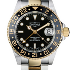 Ternos Ceramic Automatic GMT Black Gold Diving Watch 16159150 GMT Davosa USA Official Distributor. Prices are Final. Tax & duties included.