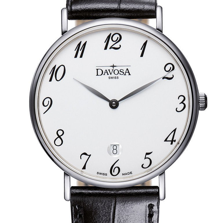 Pianos II Quartz Swiss-Made White Executive Watch 16248526 Executive Davosa USA Official Distributor. Prices are Final. Tax & duties included.