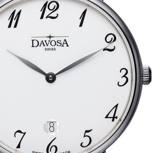 Pianos II Quartz Swiss-Made White Executive Watch 16248526 Executive Davosa USA Official Distributor. Prices are Final. Tax & duties included.