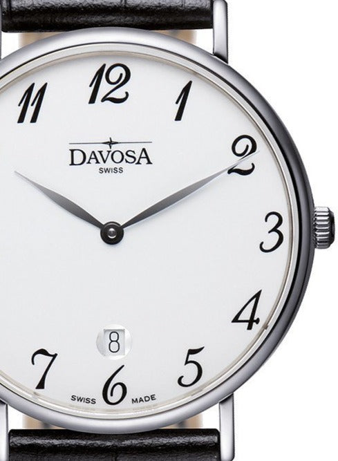 Pianos II Quartz Swiss-Made White Executive Watch 16248526 Executive Davosa USA Official Distributor. Prices are Final. Tax & duties included.