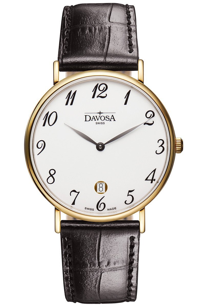 Pianos II Quartz PVD White Gold Executive Watch 16248626 Executive Davosa USA Official Distributor. Prices are Final. Tax & duties included.