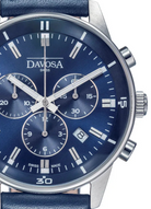 Vireo Quartz Chronograph Swiss-Made Blue Pilot Watch 16249345 Pilot Davosa USA Official Distributor. Prices are Final. Tax & duties included.