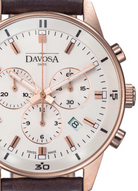 Vireo Quartz Chronograph Swiss-Made Rose Gold Pilot Watch 16249395 Pilot Davosa USA Official Distributor. Prices are Final. Tax & duties included.