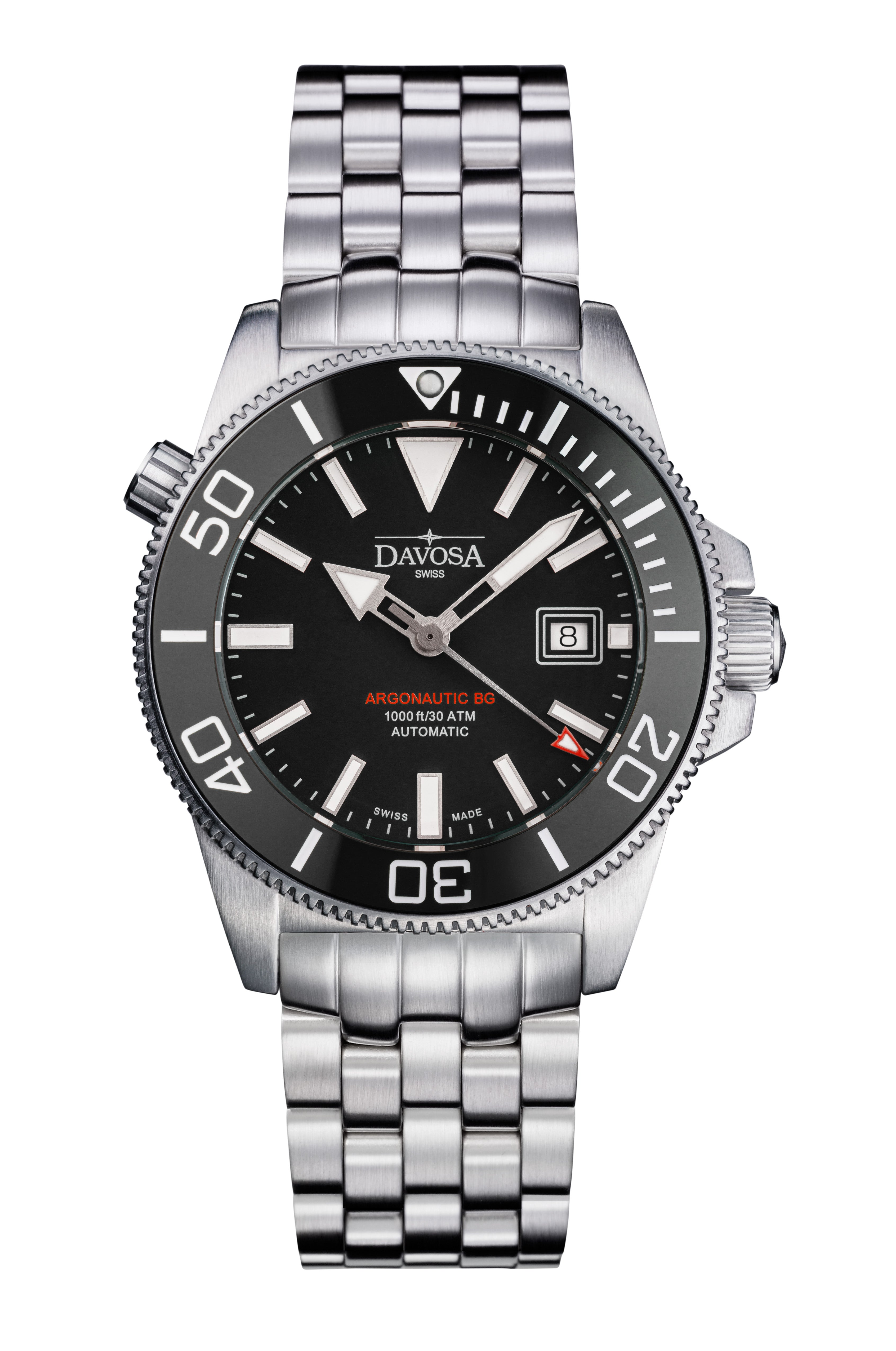 Argonautic BG Automatic 300m Blue Men's Diver Watch 16152802 Diver Davosa USA Official Distributor. Prices are Final. Tax & duties included.