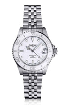 Ternos Medium Automatic Swiss-Made White Diving Watch 16619501 Diver Davosa USA Official Distributor. Prices are Final. Tax & duties included.