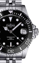Ternos Medium Automatic Black Diving Watch 16619505 Diver Davosa USA Official Distributor. Prices are Final. Tax & duties included.