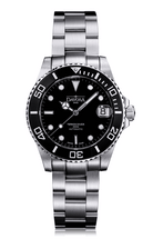 Ternos Medium Automatic Swiss-Made Black Men's Diver Watch 16619550 Diver Davosa USA Official Distributor. Prices are Final. Tax & duties included.