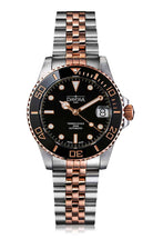 Ternos Medium Automatic Black Rose Gold Diving Watch 16619605 Diver Davosa USA Official Distributor. Prices are Final. Tax & duties included.