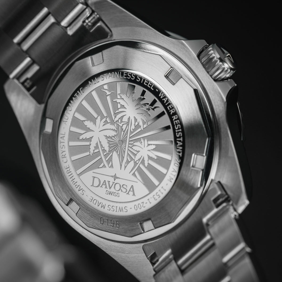 Ternos Medium Automatic Limited Edition California Pink Diver Watch 16619960 Diver Davosa USA Official Distributor. Prices are Final. Tax & duties included.