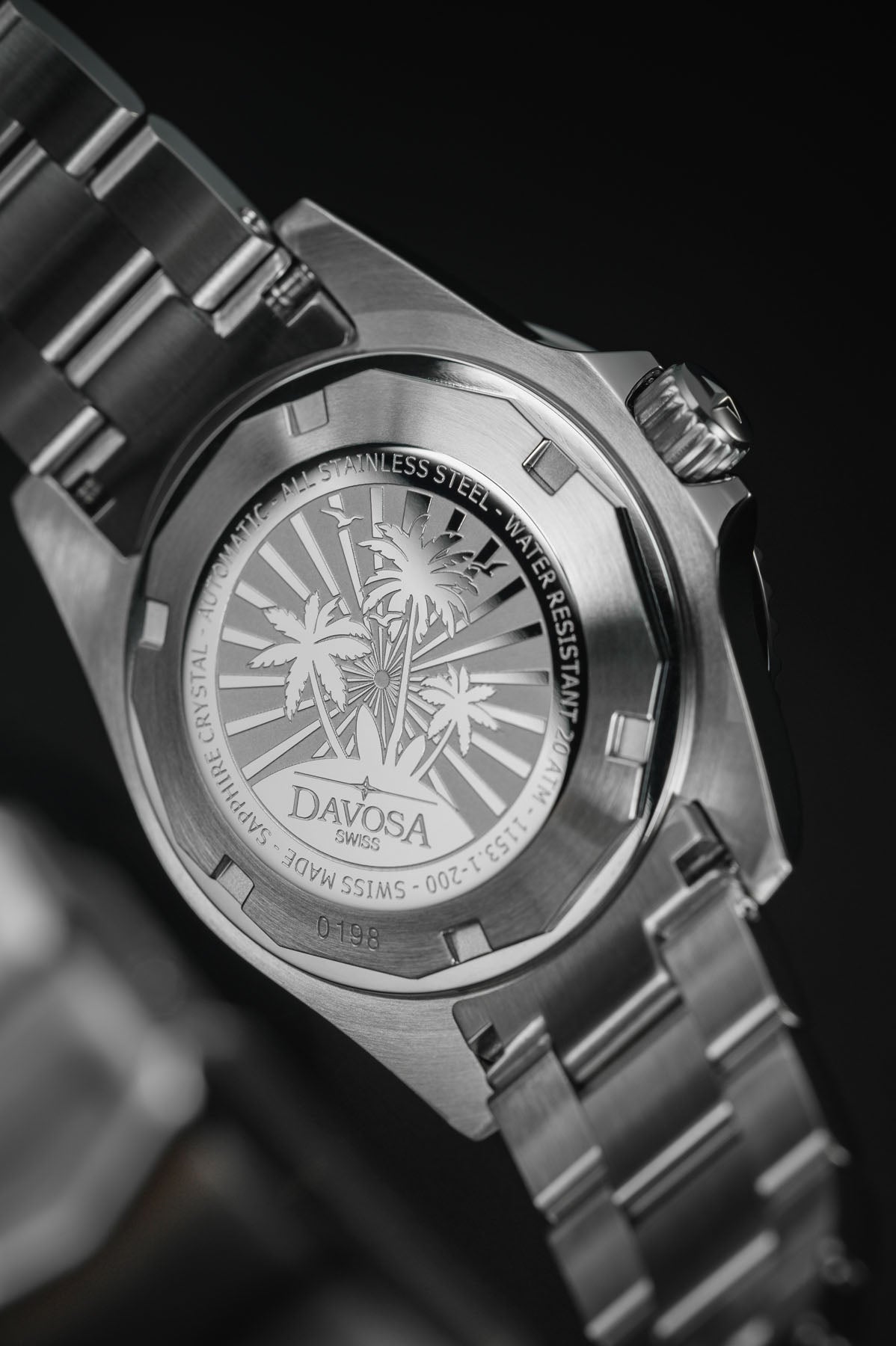 Ternos Medium Automatic Limited Edition California Pink Diver Watch 16619960 Diver Davosa USA Official Distributor. Prices are Final. Tax & duties included.