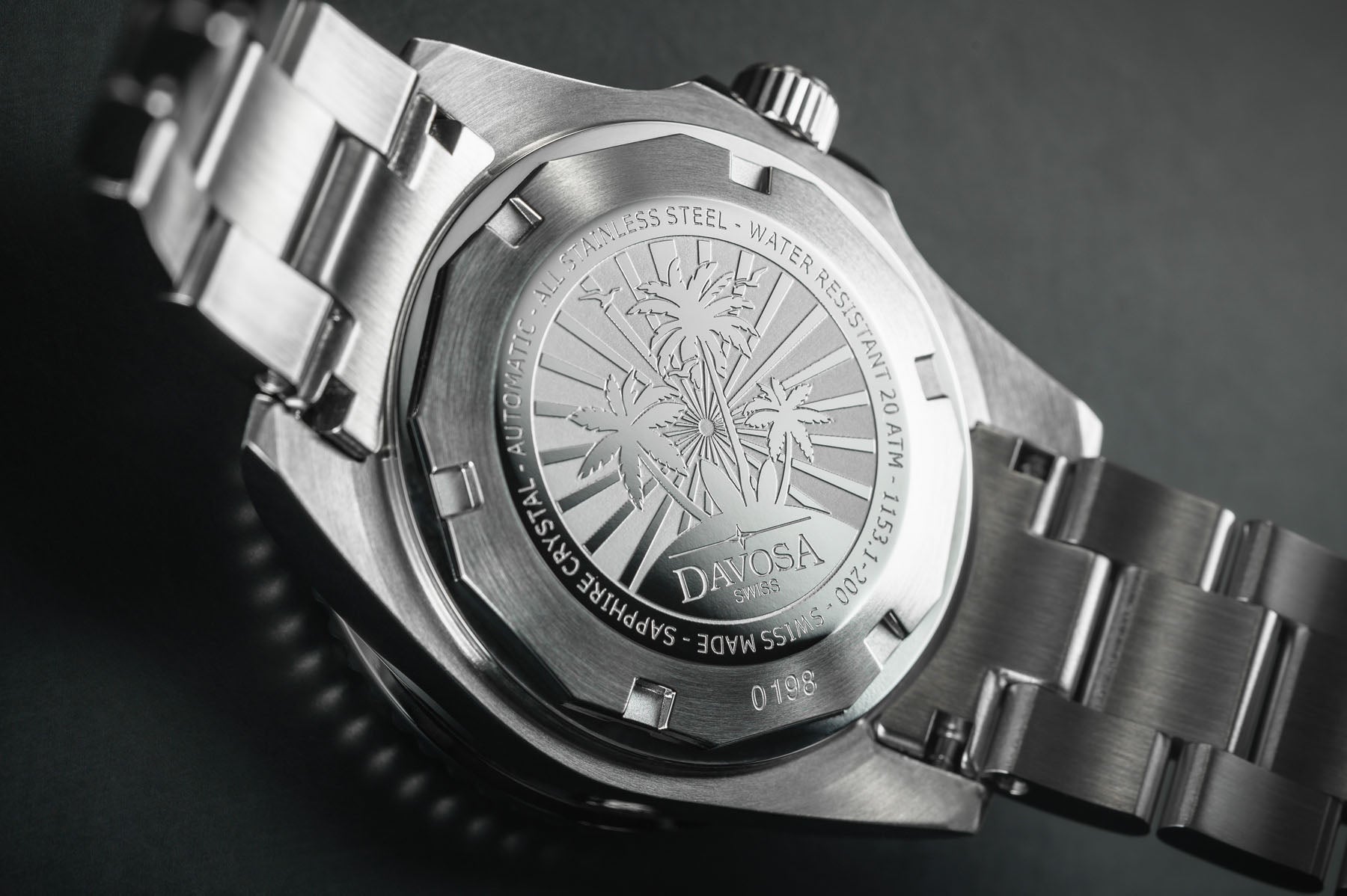Ternos Medium Automatic Limited Edition California Pink Diver Watch 16619960 Diver Davosa USA Official Distributor. Prices are Final. Tax & duties included.