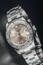 Ternos Medium Automatic Limited Edition California Sandy Beige Diver Watch 16619980 Diver Davosa USA Official Distributor. Prices are Final. Tax & duties included.