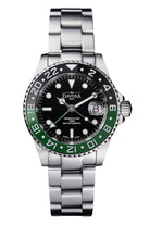Ternos Ceramic Automatic GMT Swiss-Made Black Green Diving Watch 16159070 GMT Davosa USA Official Distributor. Prices are Final. Tax & duties included.