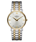 Pianos II Quartz Swiss-Made Guilloche Silver Gold Ladies Watch 16858115 Ladies Davosa USA Official Distributor. Prices are Final. Tax & duties included.