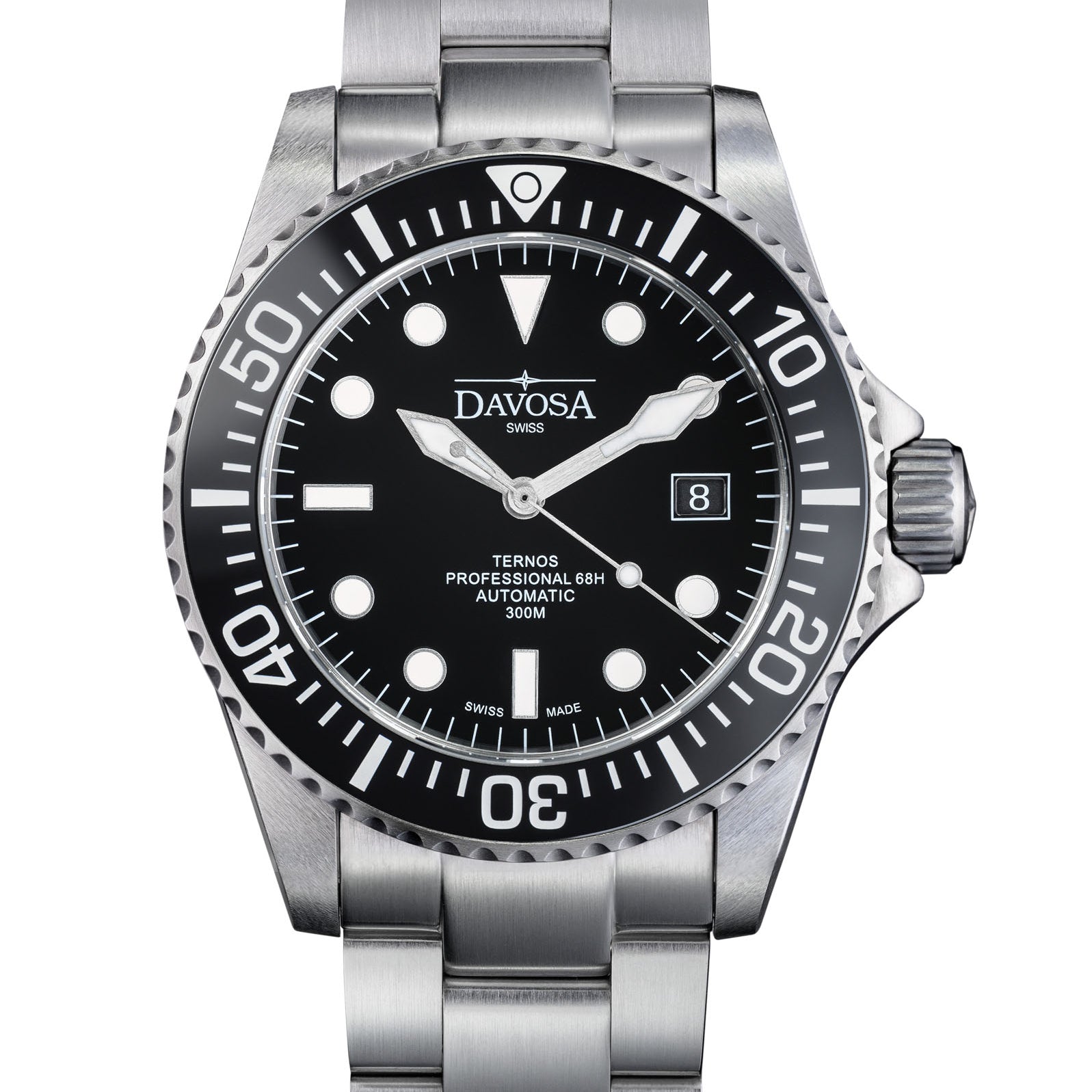 Ternos Professional 68h Automatic 300m Black Blue Green Diving Watch Collection Diver Davosa USA Official Distributor. Prices are Final. Tax & duties included.