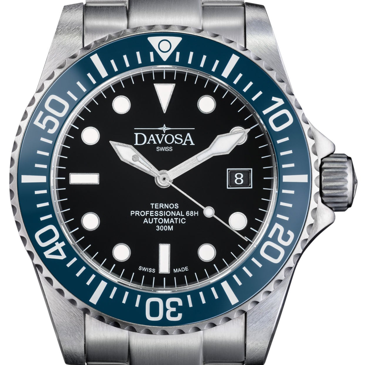 Ternos Professional 68h Automatic 300m Black Blue Green Diving Watch Collection Diver Davosa USA Official Distributor. Prices are Final. Tax & duties included. 42mm Batman TriaLink