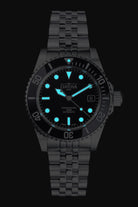 Ternos Ceramic Automatic 200m Swiss-Made Black Unisex Diver Watch 161.550.05 No Loupe with Pentalink Bracelet Diver Davosa USA Official Distributor. Prices are Final. Tax & duties included.