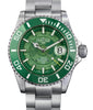 Ternos Professional Auto Nebulous 500m Green Diving Watch 16153570