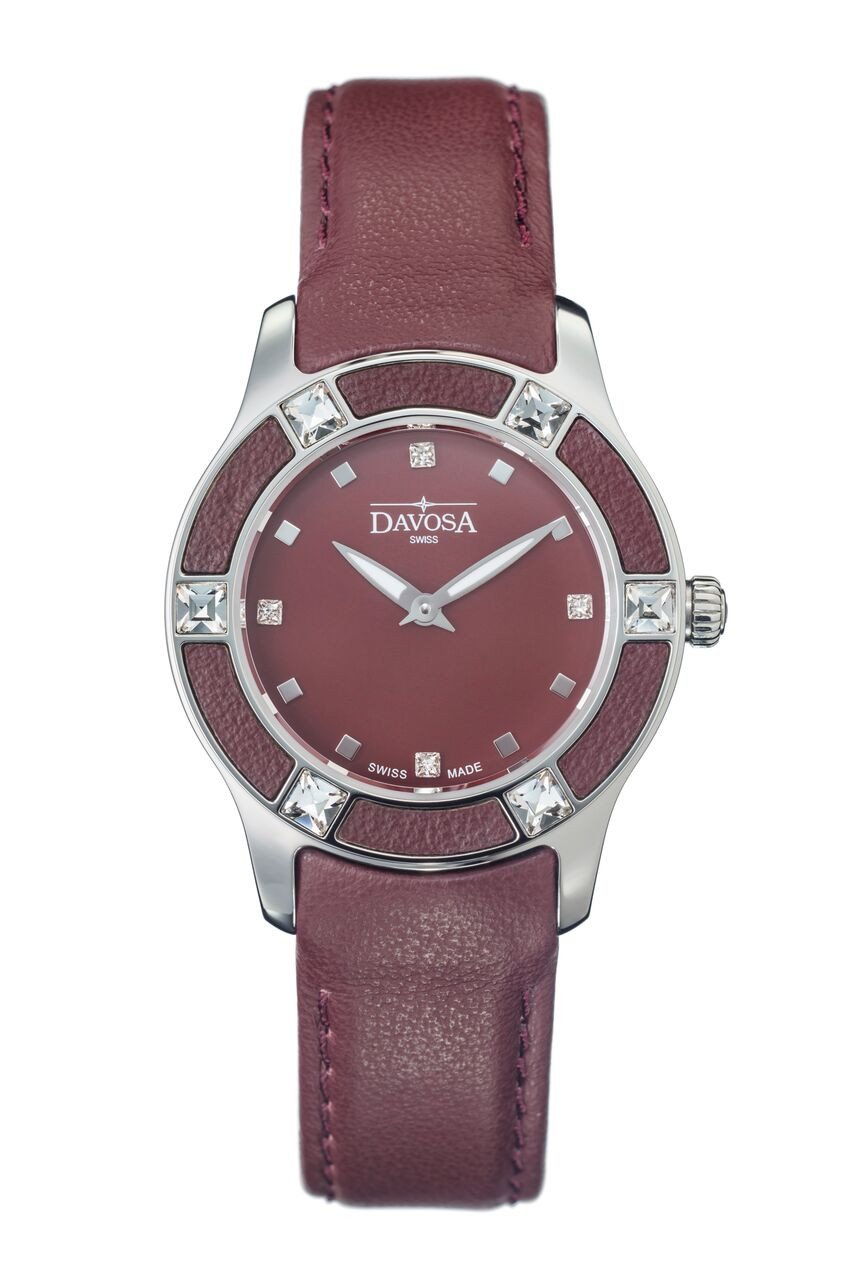 Irisea Quartz Swiss-Made Red Red Ladies Watch 16756765 Ladies Davosa USA Official Distributor. Prices are Final. Tax & duties included.