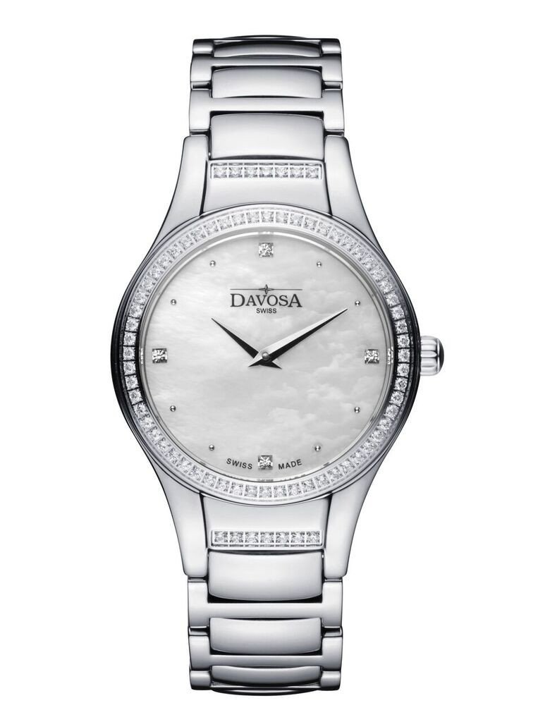 Lunastar Quartz Swiss-Made Silver Ladies Watch 16857315 Ladies Davosa USA Official Distributor. Prices are Final. Tax & duties included.