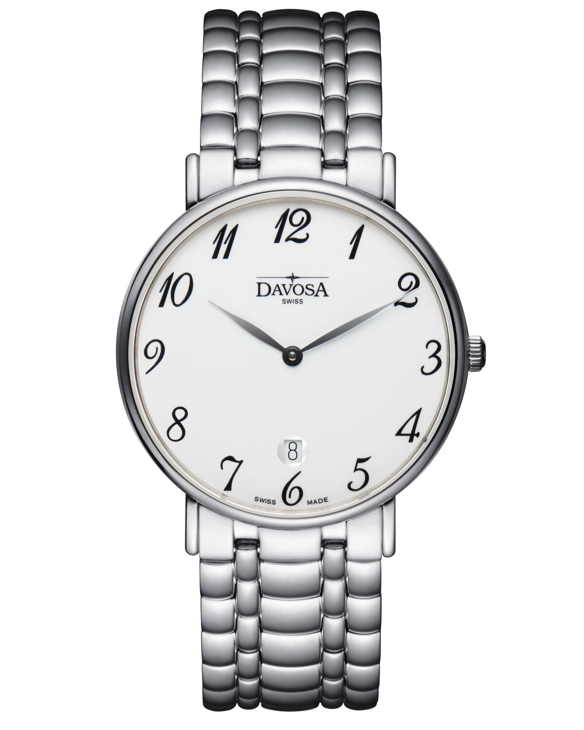 Pianos II Quartz Swiss-Made White Executive Watch 16347626 Executive Davosa USA Official Distributor. Prices are Final. Tax & duties included.
