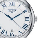 Amaranto Quartz Swiss-Made White Blue Executive Watch 16756122 Executive Davosa USA Official Distributor. Prices are Final. Tax & duties included. 31mm White-Silver Leather