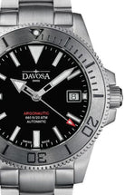 Argonautic 39 Automatic 200m Beyond Steel Black Men's Diver Watch 16153220 Diver Davosa USA Official Distributor. Prices are Final. Tax & duties included.