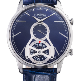 CUORE² Quartz Swiss-Made 5ATM Blue Executive Watch 16249744 Executive Davosa USA Official Distributor. Prices are Final. Tax & duties included.