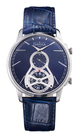 CUORE² Quartz Swiss-Made 5ATM Blue Executive Watch 16249744 Executive Davosa USA Official Distributor. Prices are Final. Tax & duties included.
